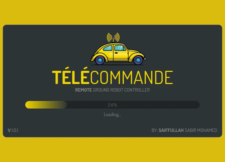 GUI – Télécommande
