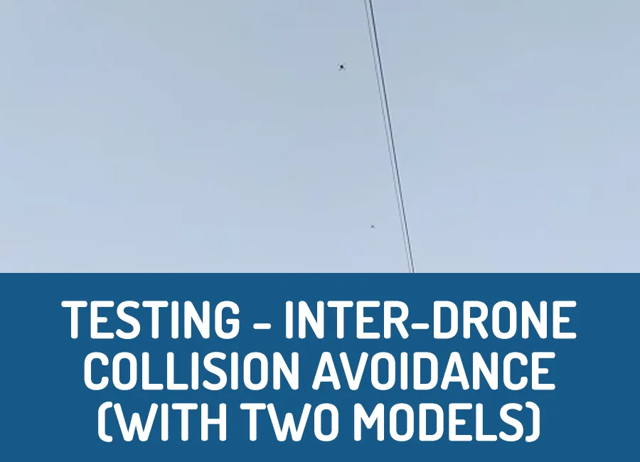Inter-Drone Collision Avoidance Test