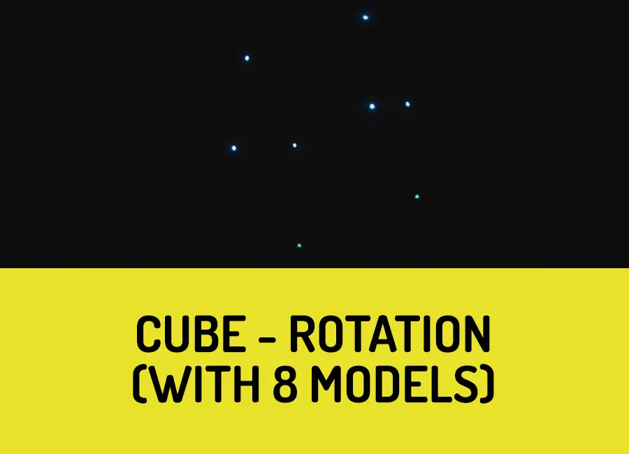 Cube – 3D Rotation Formation